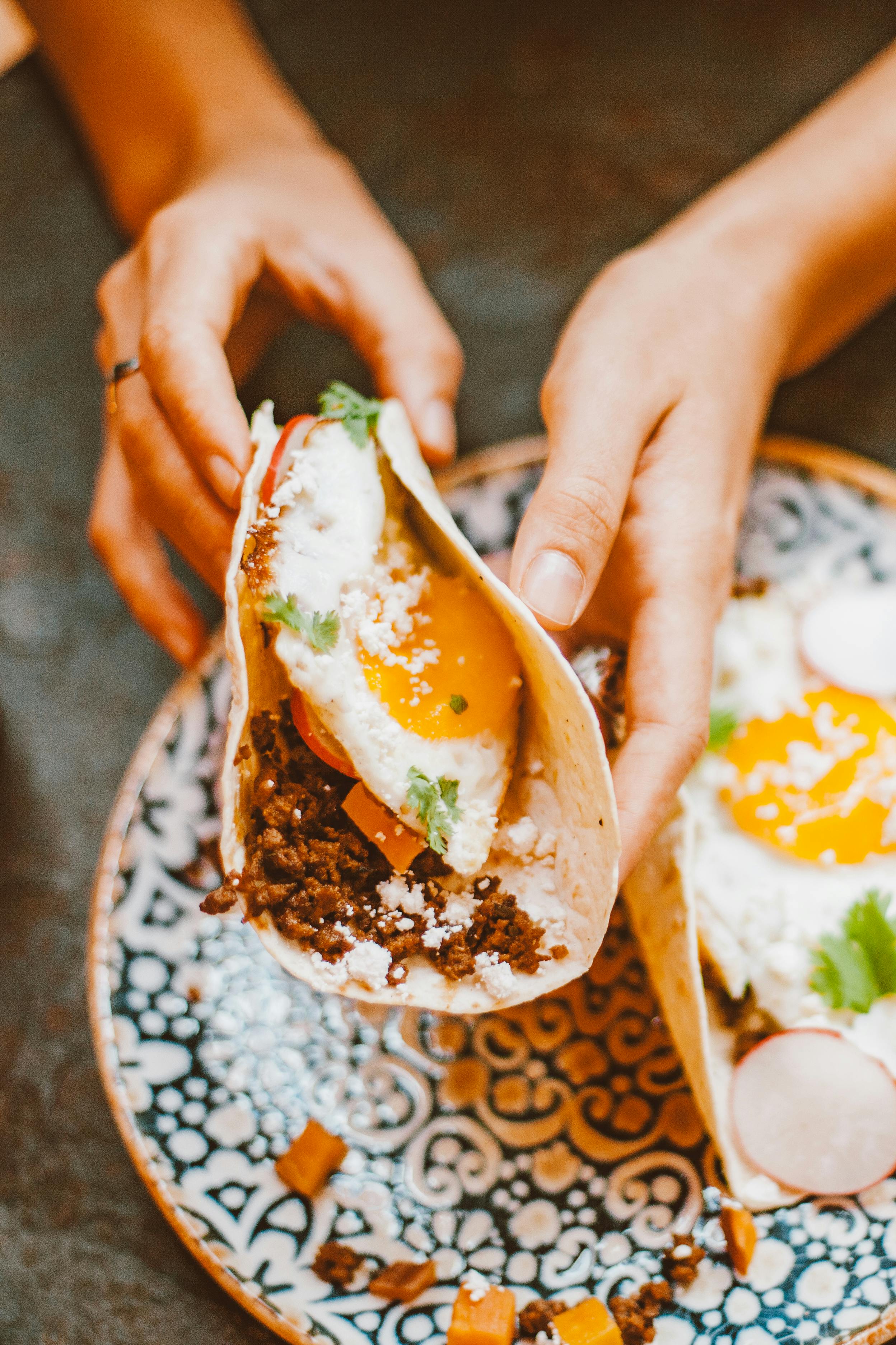 2 Breakfast Tacos + Coffee